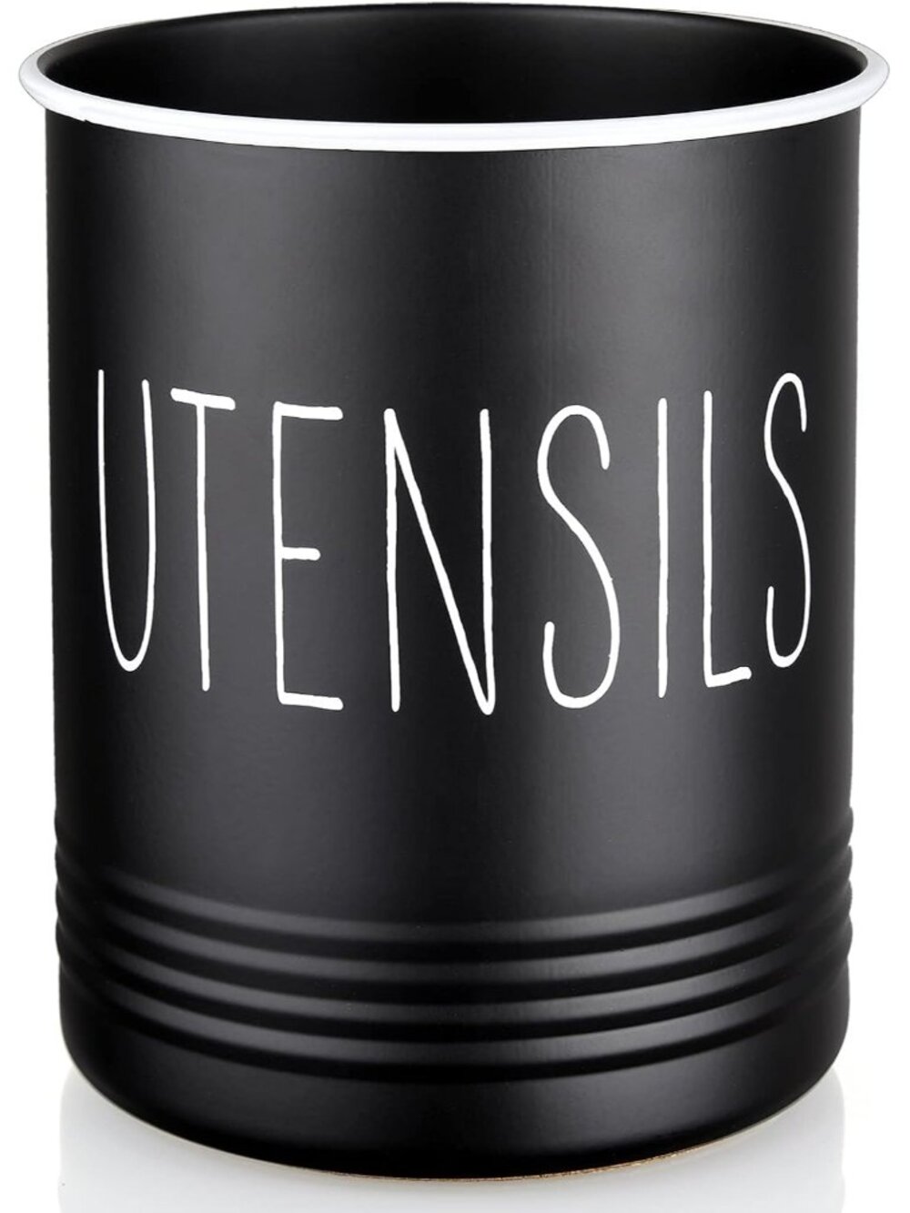 Kitchen Utensil Holder, 6.7" Utensil Holder for Kitchen Counter, Cooking Utensil
